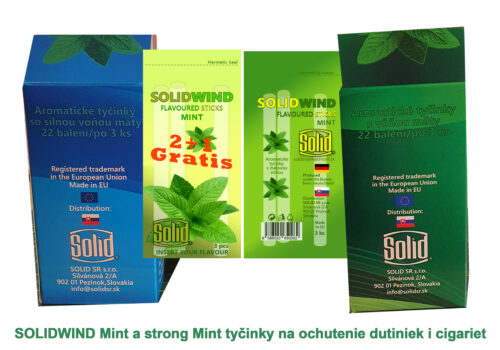 SOLIDWIND Sticks Mint 2+1 Gratis